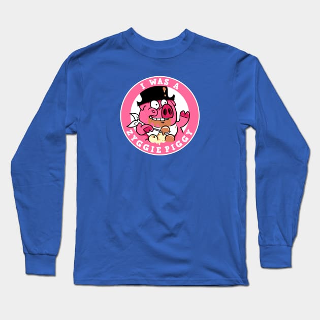 Zyggie Piggy Long Sleeve T-Shirt by wloem